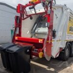 Waste management in Stevenage: A recycling truck on display at the Stevenage Depot Open Day 2025